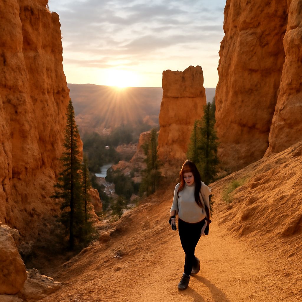 Scenic view of the grand circle road trip and deep south road trip