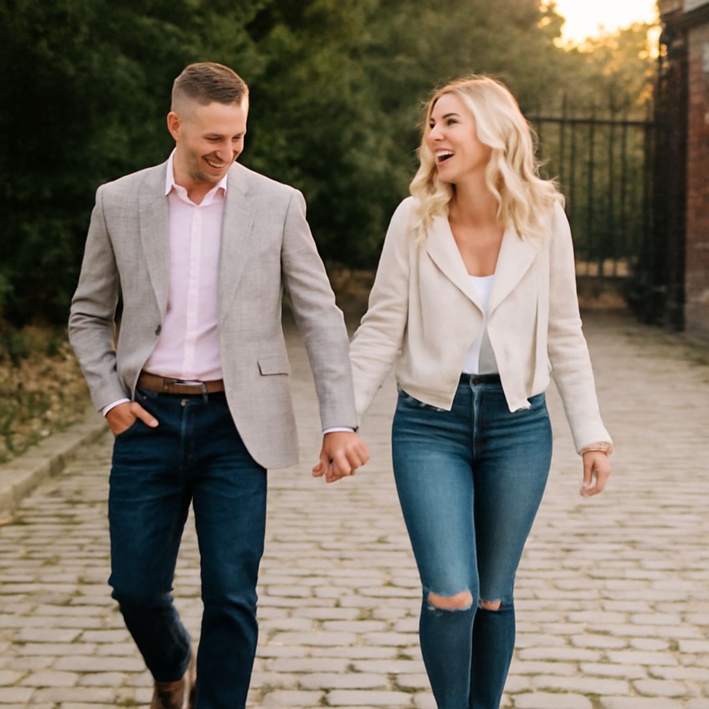 Group photos with engagement photo tips at Palace of Fine Arts.