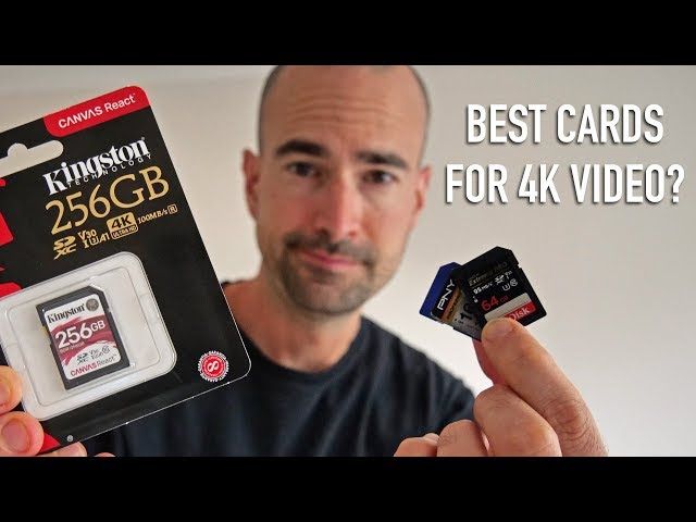 Best SD card for 4K video and micro SD card reader
