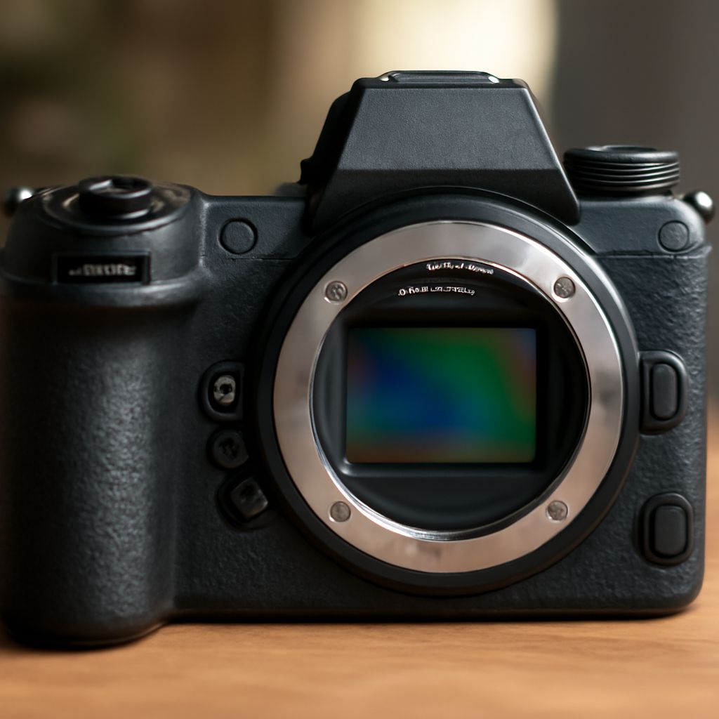 Mirrorless camera meaning with viewfinder and full frame options