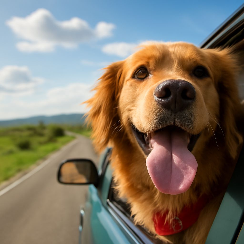 Road trip with dog planner and road trip outfits for dogs