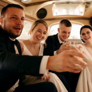 Black and White Drink Photography in Weddings