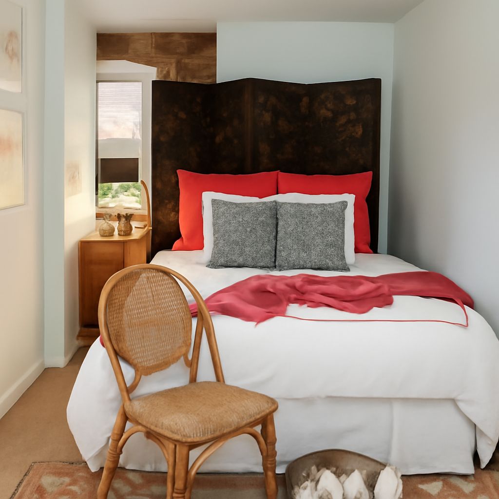 Examples of paint colors for small rooms and desks for small rooms