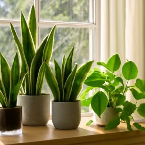 Snake Plant Low Light Photography Tips