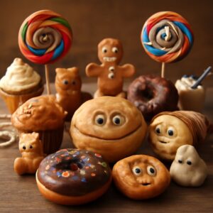 Donut Black and White Design Ideas