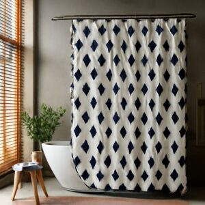 Black and White Striped Shower Curtain: A Classic Choice